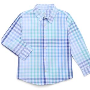 3T Toddler Boys Woven Long Sleeves Button Down Shirt